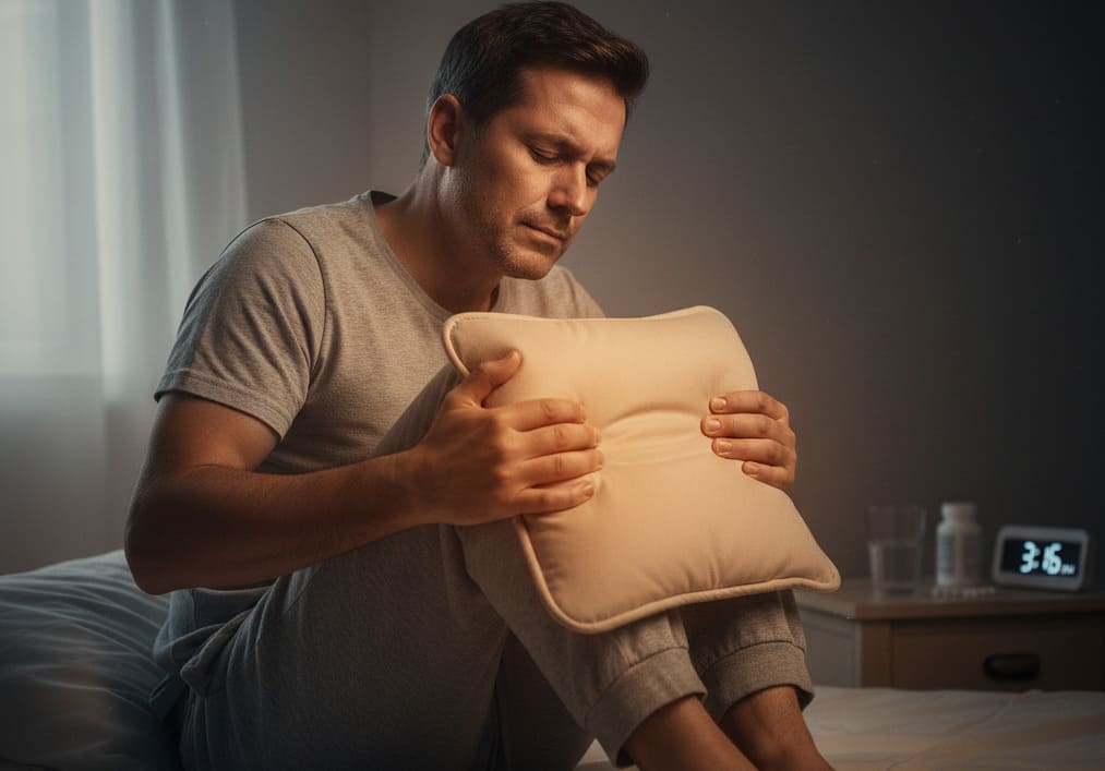 terapia del calore per dolore notturno al ginocchio