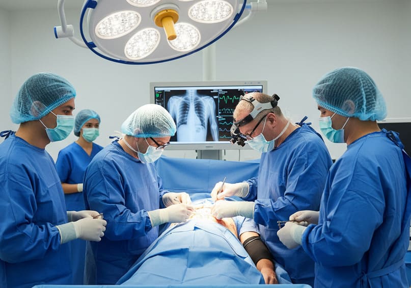 chirurgia per frattura scapola