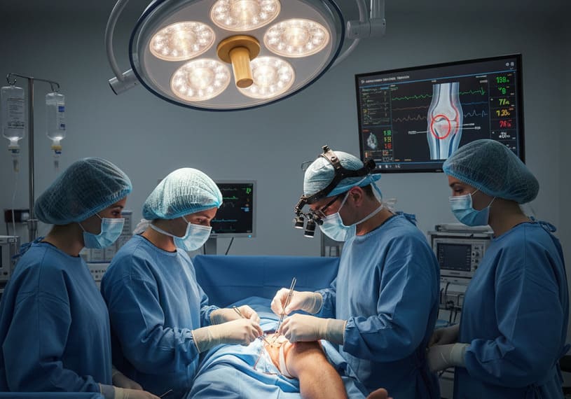 chirurgia per ginocchio recurvato