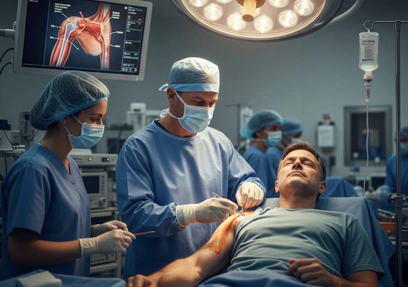 chirurgia spalla dopo caduta