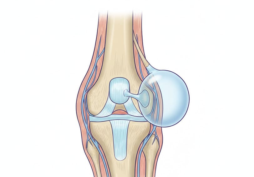 cisti di baker al ginocchio