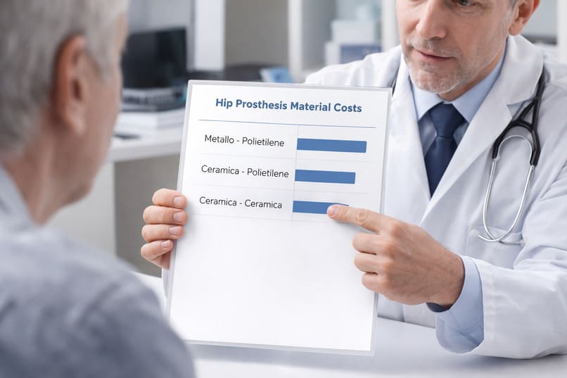 costi materiali protesi d'anca
