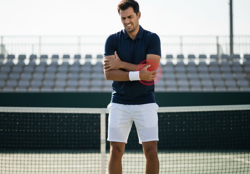 dolore da gomito del tennista