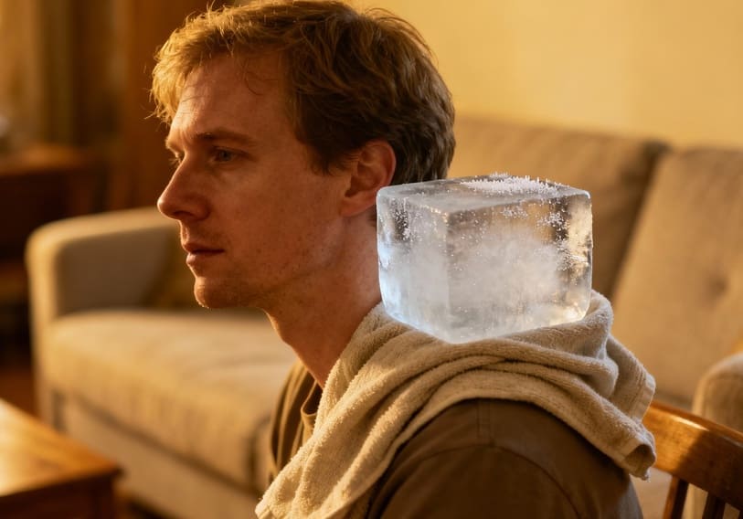 ghiaccio per dolore alla spalla