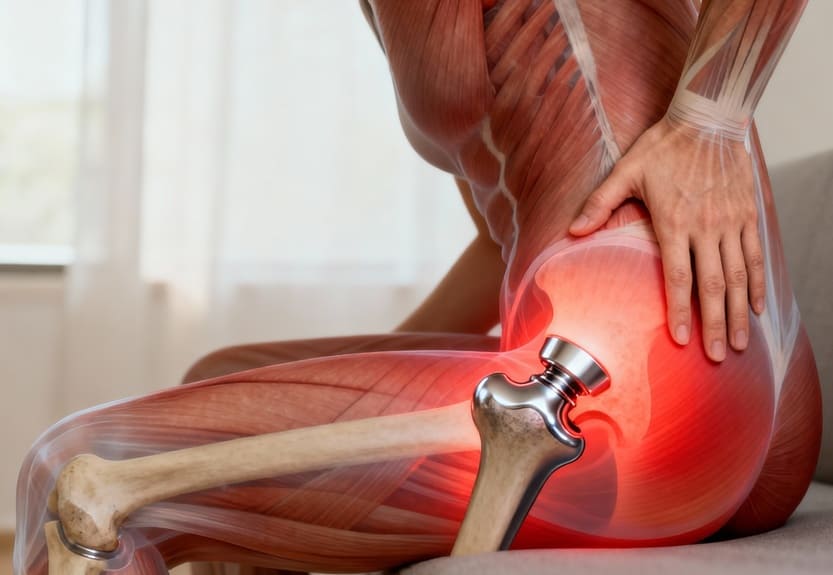 dolori muscolari dopo protesi anca
