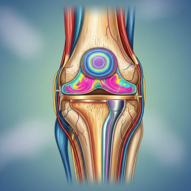 esempio di protesi di ginocchio