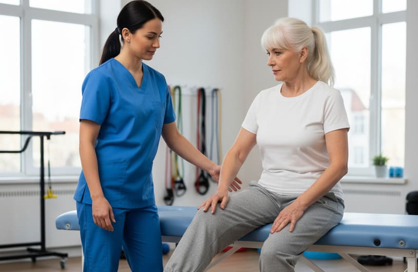 fisioterapia per osteonecrosi ginocchio