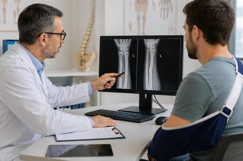 frattura di radio e ulna