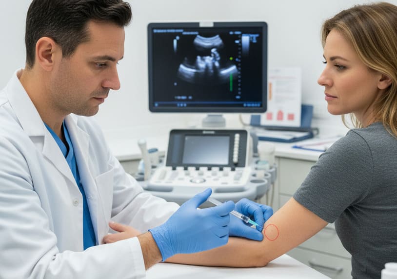 infiltrazioni al gomito