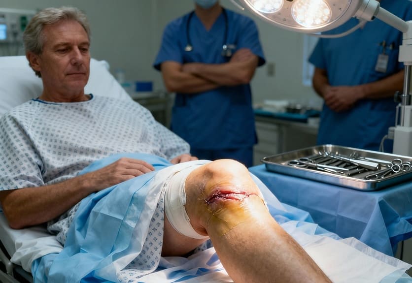 intervento per cartilagine ginocchio consumata