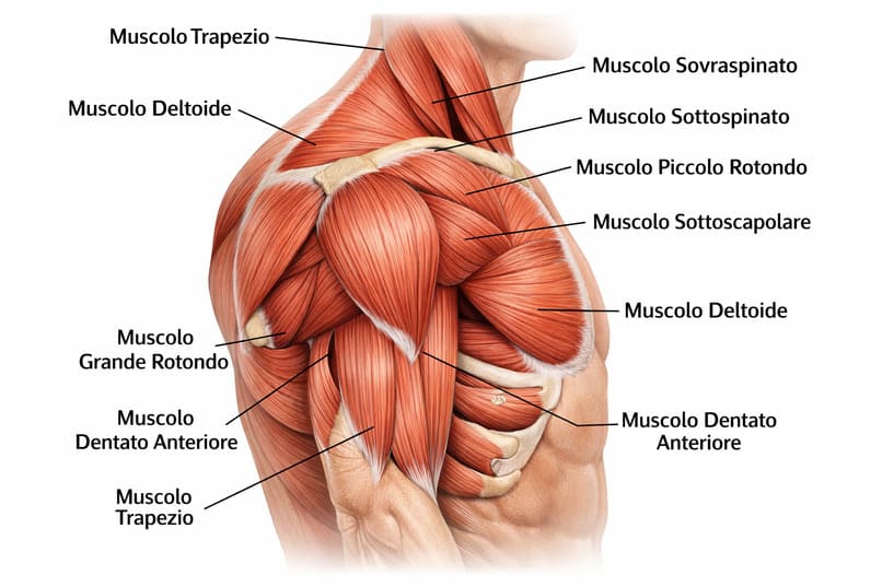 muscoli spalla