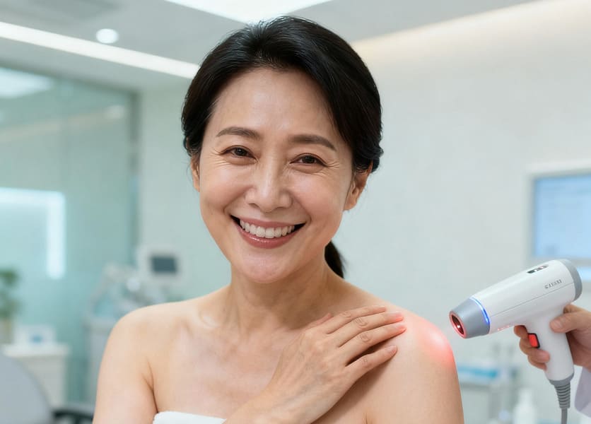 soddisfazione dopo laserterapia spalla