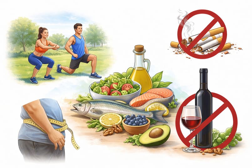 prevenzione artrite reumatoide ginocchio