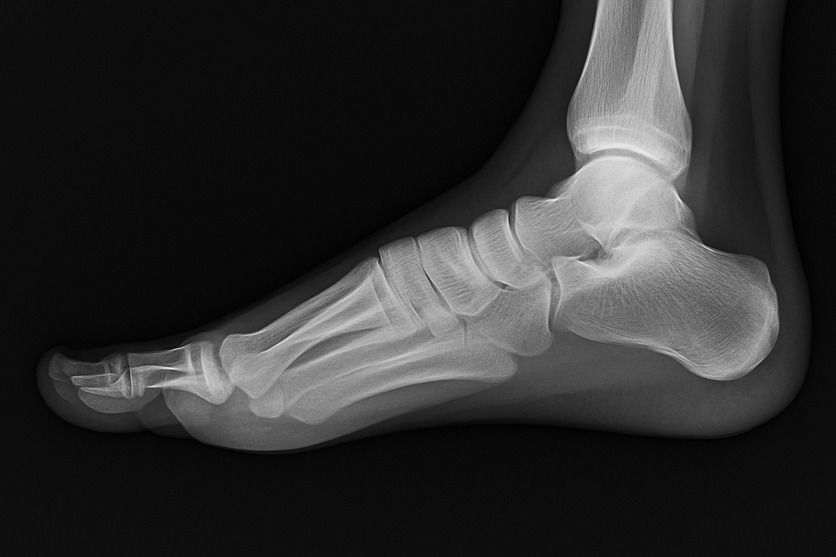 radiografia del piede
