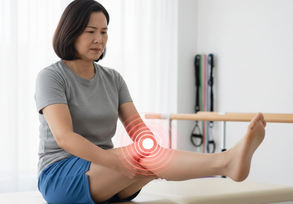 recupero post ginocchio rigido