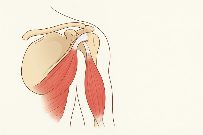 rottura del capo lungo del bicipite