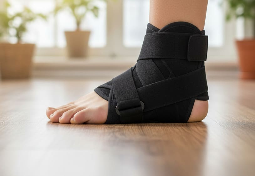 tutore per piede piatto nell'adulto