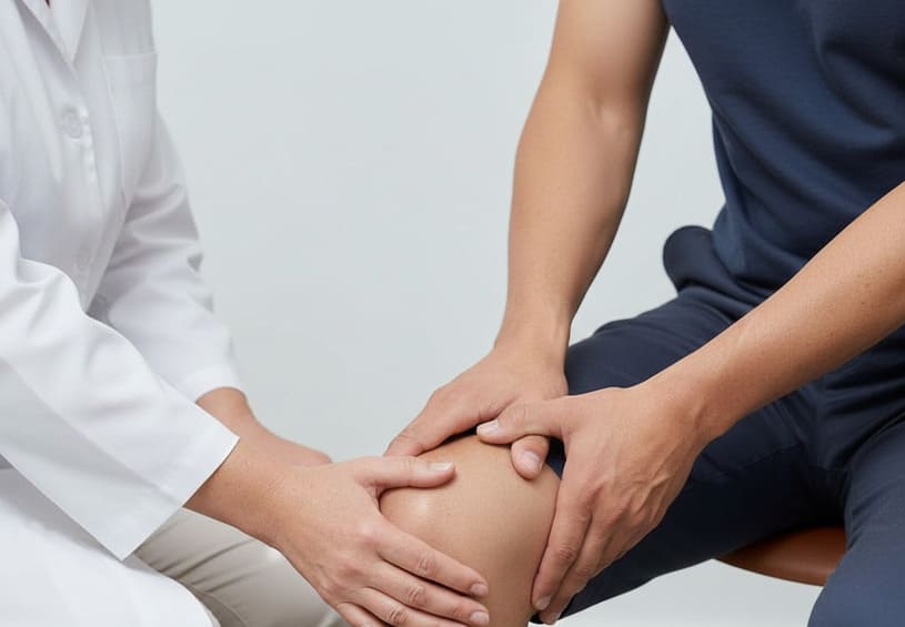 visita per dolore al ginocchio